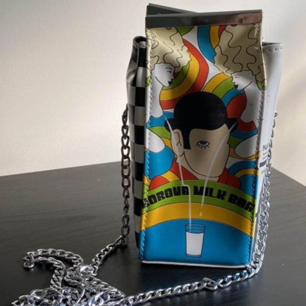 Current Mood- Korova Milk (A Clockwork Orange) Shoulder Bag, Purse